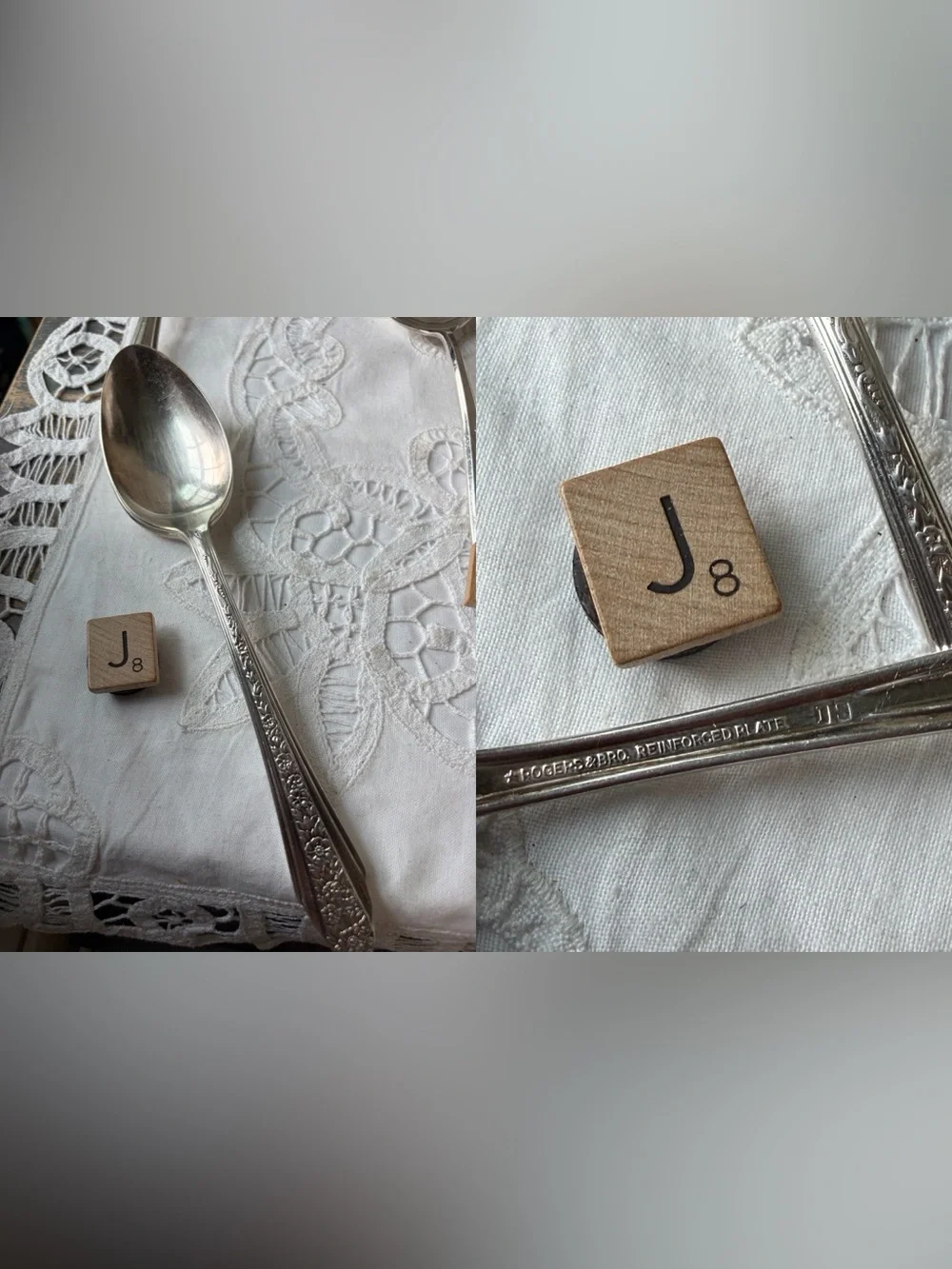 Art Deco Silver plated flatware replacement  spoon